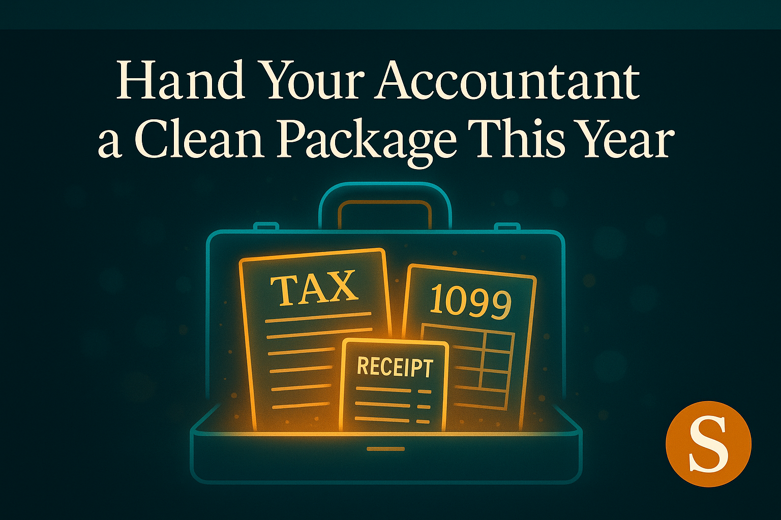 Hand Your Accountant a Clean Package This Year